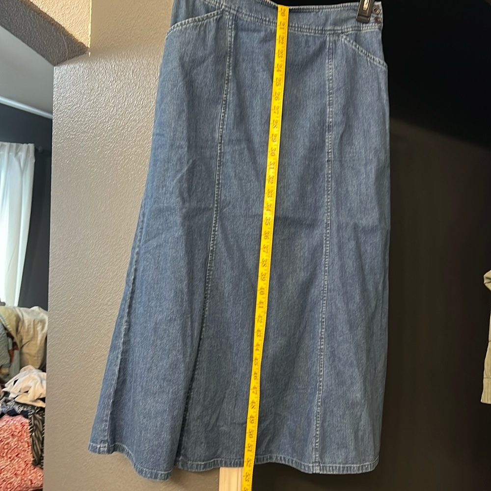 PENDLENTON JEAN SKIRT EUC